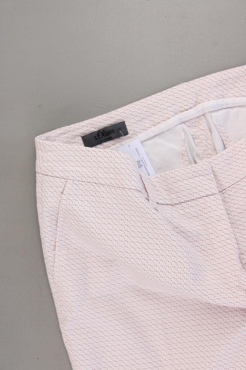 s.Oliver Premium Anzughose Gr. 38 rosa aus Baumwolle