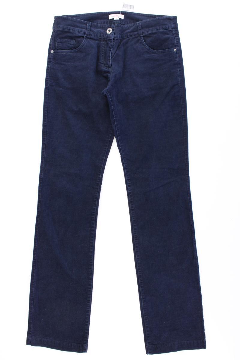 s.Oliver Cordhose Gr. 36 blau aus Baumwolle