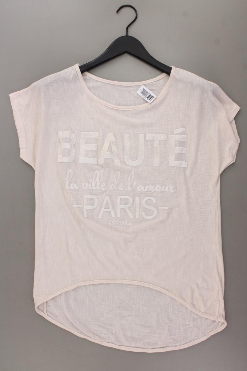 T-Shirt Gr. M Kurzarm creme