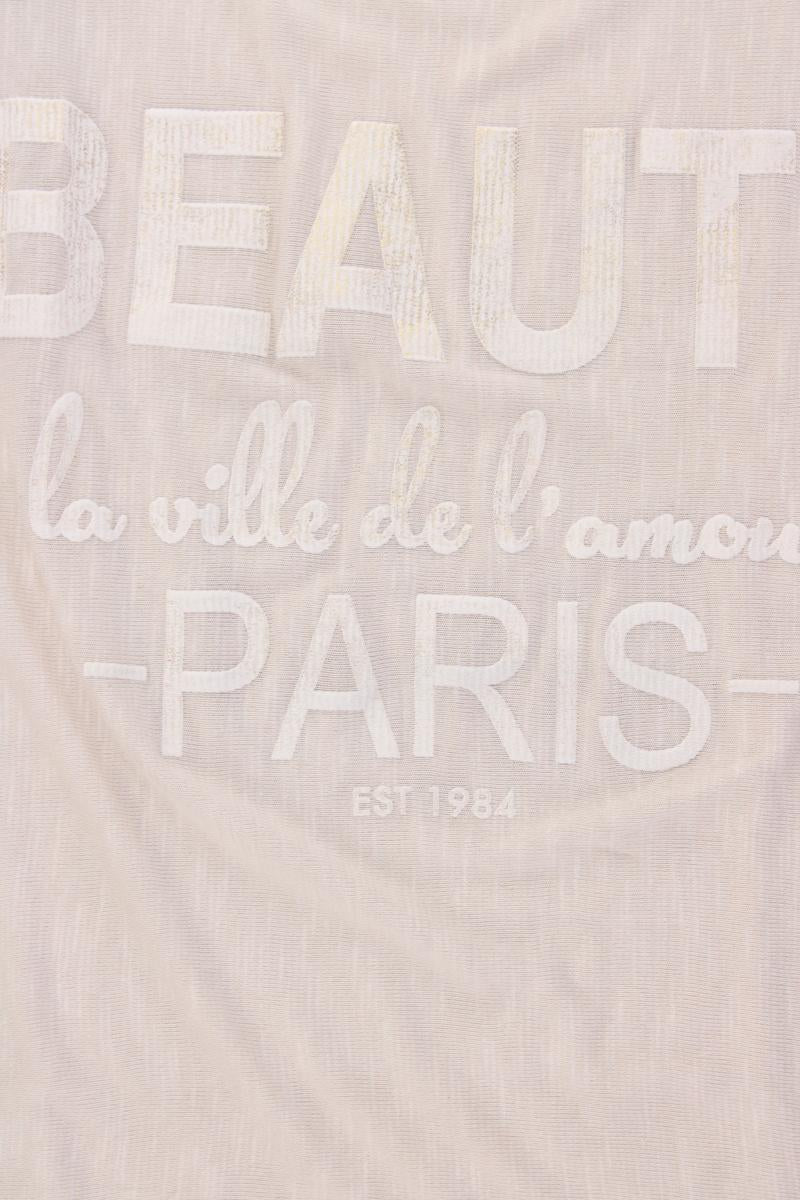 T-Shirt Gr. M Kurzarm creme