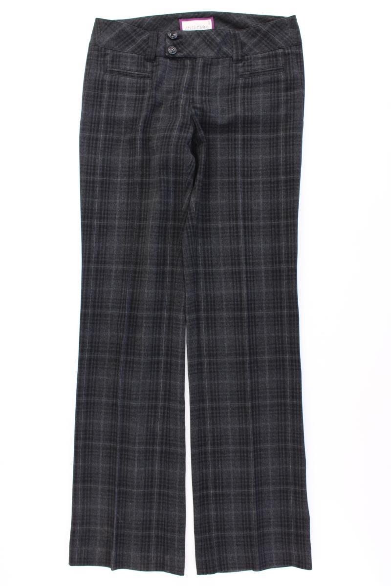 Esprit Hose Gr. 36 kariert grau aus Polyester