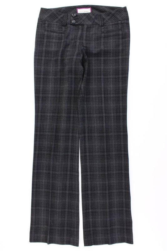 Esprit Hose Gr. 36 kariert grau aus Polyester