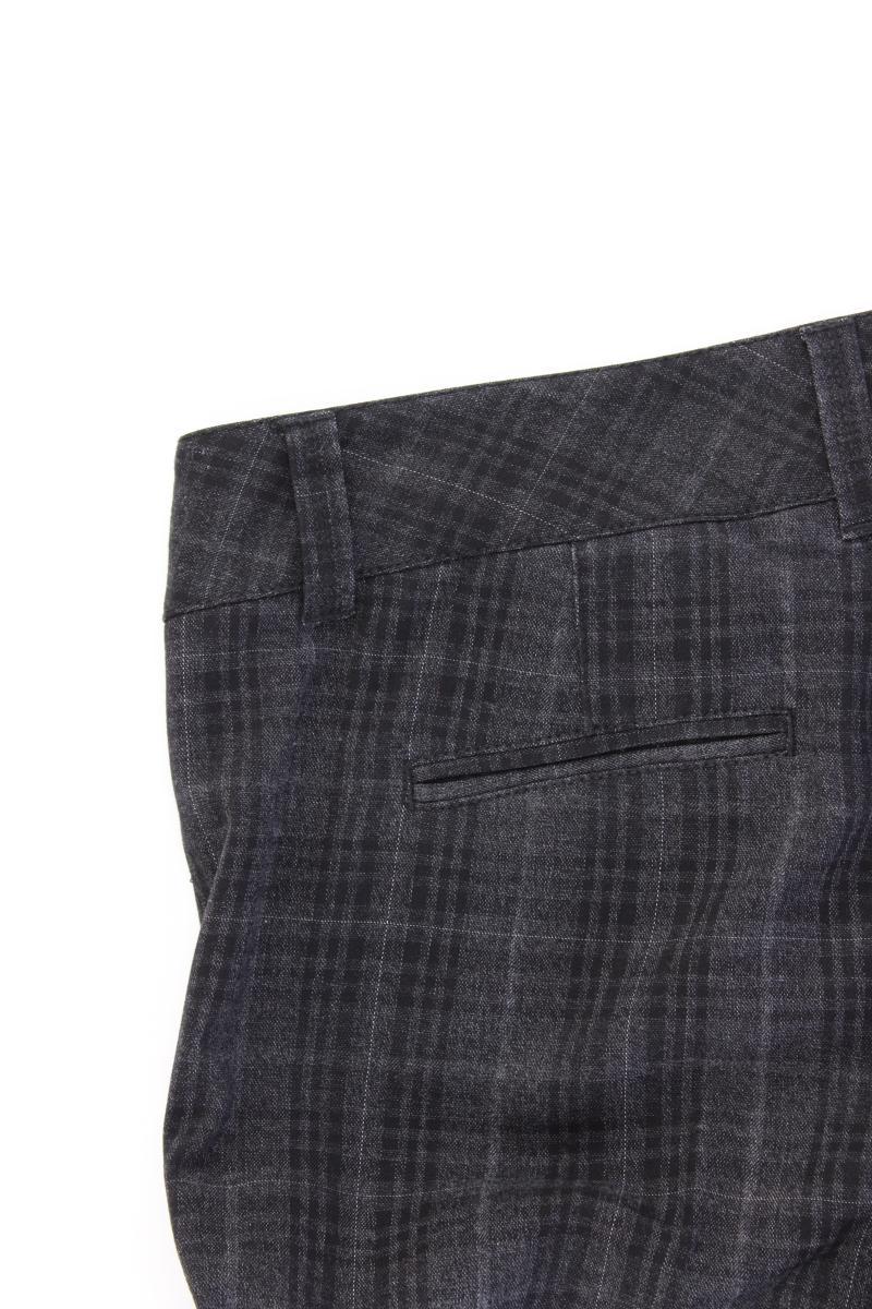 Esprit Hose Gr. 36 kariert grau aus Polyester
