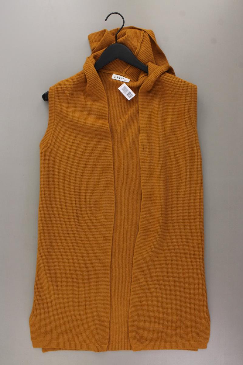 Strickweste Gr. M/L gelb aus Viskose