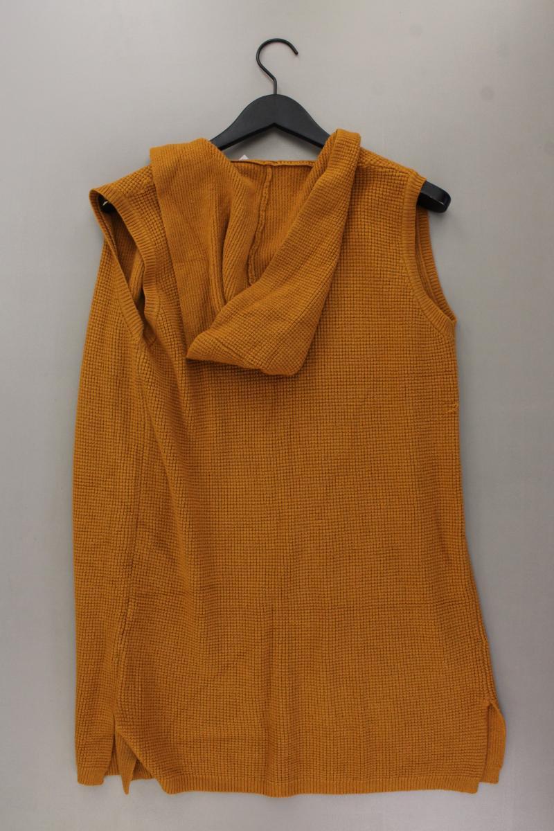 Strickweste Gr. M/L gelb aus Viskose