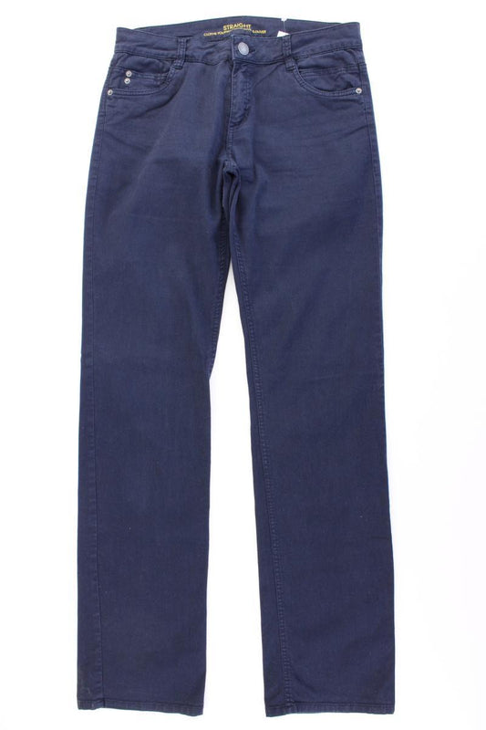 s.Oliver Hose Gr. 38/L34 blau aus Baumwolle