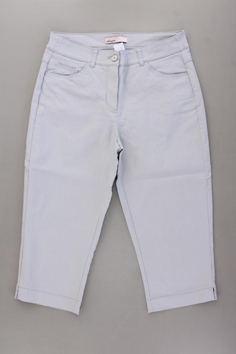 Adagio 3/4 Hose Gr. 38 grau aus Viskose