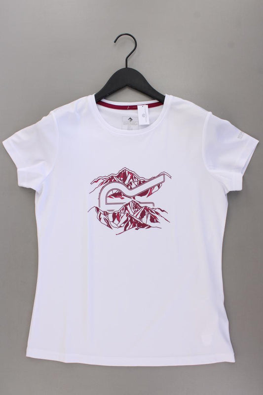 Regatta Printshirt Gr. 40 neuwertig Kurzarm weiß aus Polyester