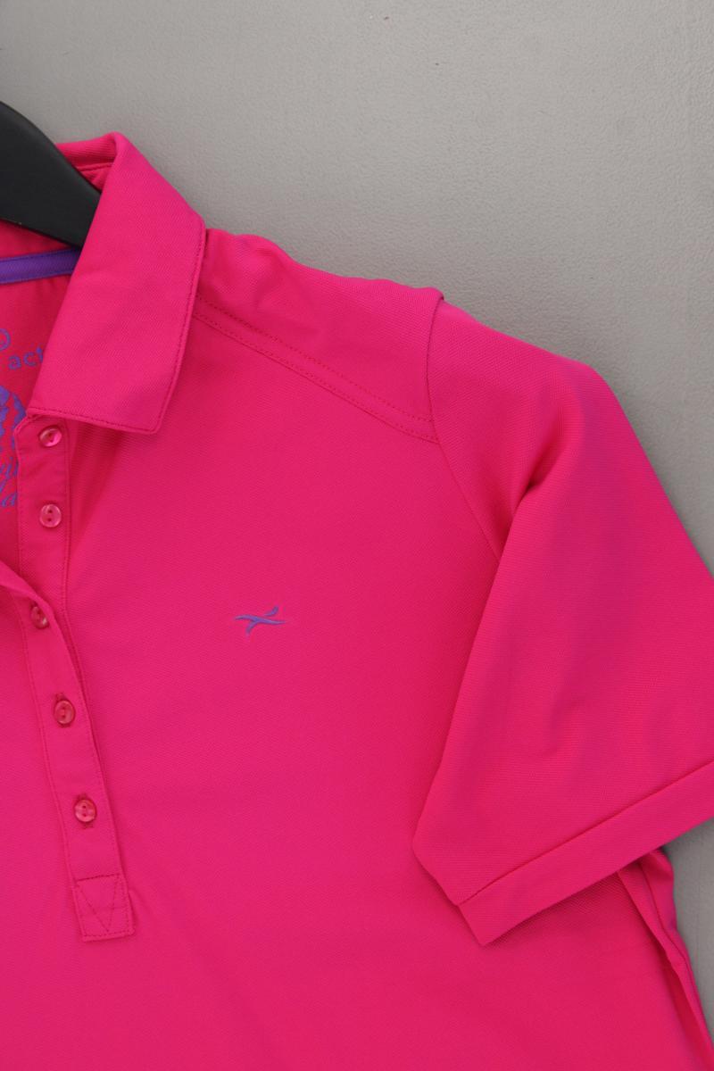 Brax Poloshirt Gr. L neuwertig Kurzarm pink aus Polyamid