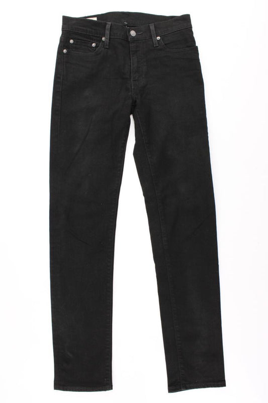Levi's Slim Jeans für Herren Gr. W29/L34 schwarz aus Baumwolle