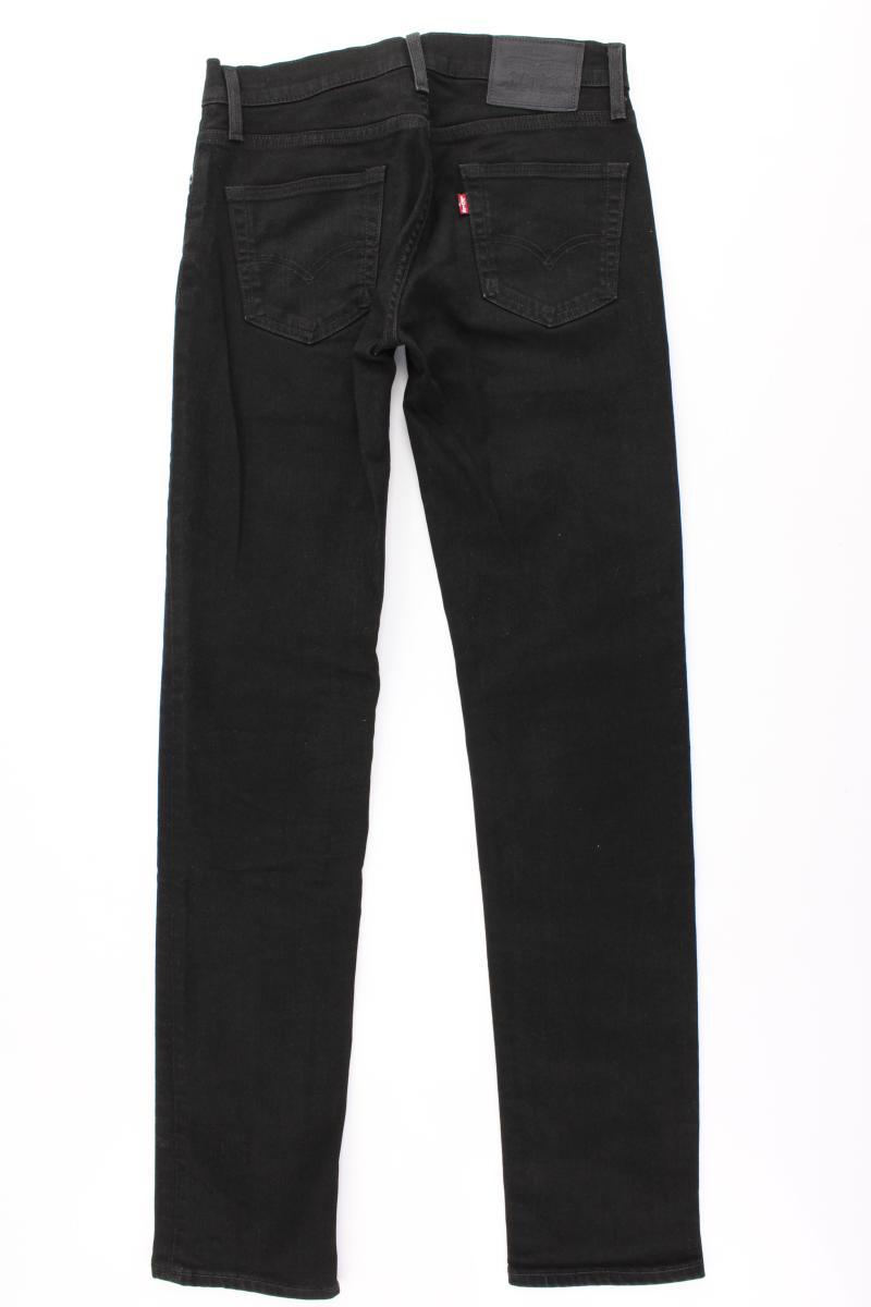 Levi's Slim Jeans für Herren Gr. W29/L34 schwarz aus Baumwolle