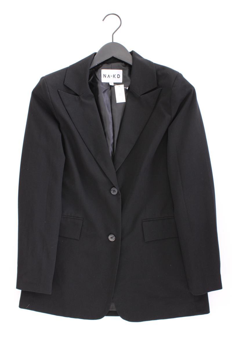 NA-KD Longblazer Gr. 36 schwarz aus Polyester