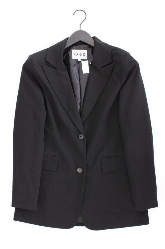NA-KD Longblazer Gr. 36 schwarz aus Polyester