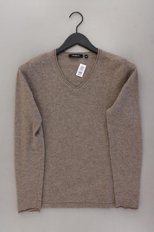 FABIANI Pullover aus Merinowolle und Kaschmir Gr. 38 braun