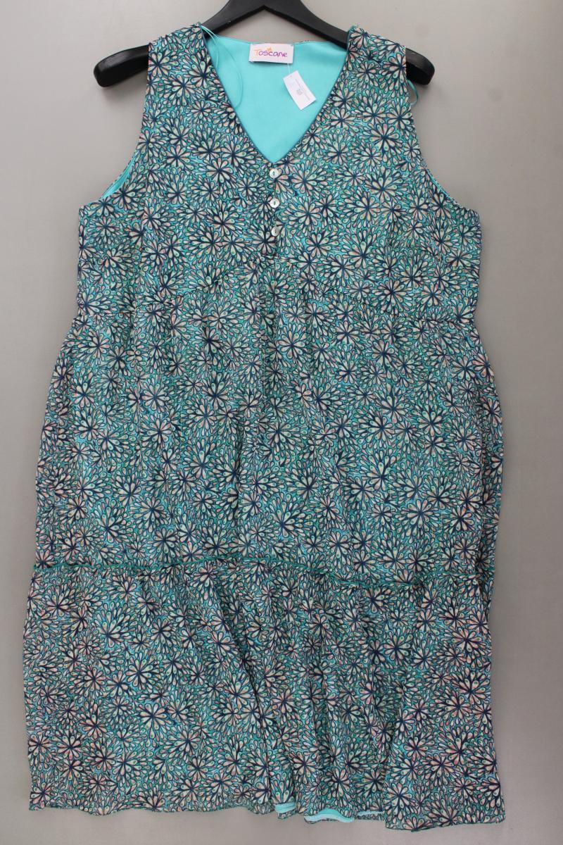 Toscane Kleid Gr. 48 Ärmellos türkis aus Polyester