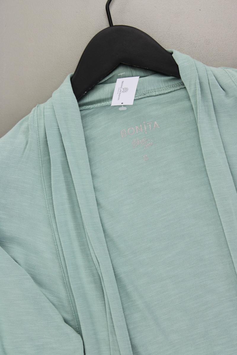 Bonita Classic Cardigan Gr. S 3/4 Ärmel blau aus Viskose