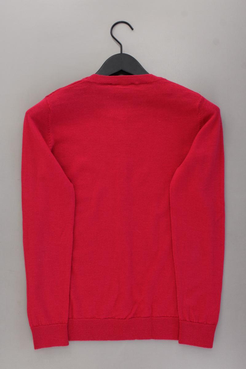 FABIANI Cardigan aus Wolle mit Strasssteinen Gr. 38 neuwertig Langarm rot