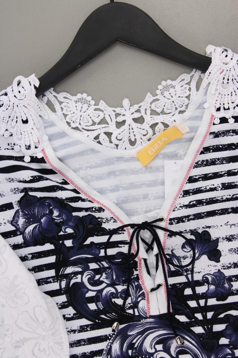 Biba Ringelshirt Gr. S gestreift 3/4 Ärmel blau