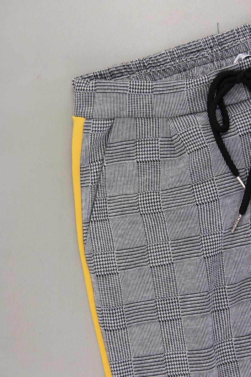 Hailys Stoffhose Gr. M hahnentritt grau aus Polyester