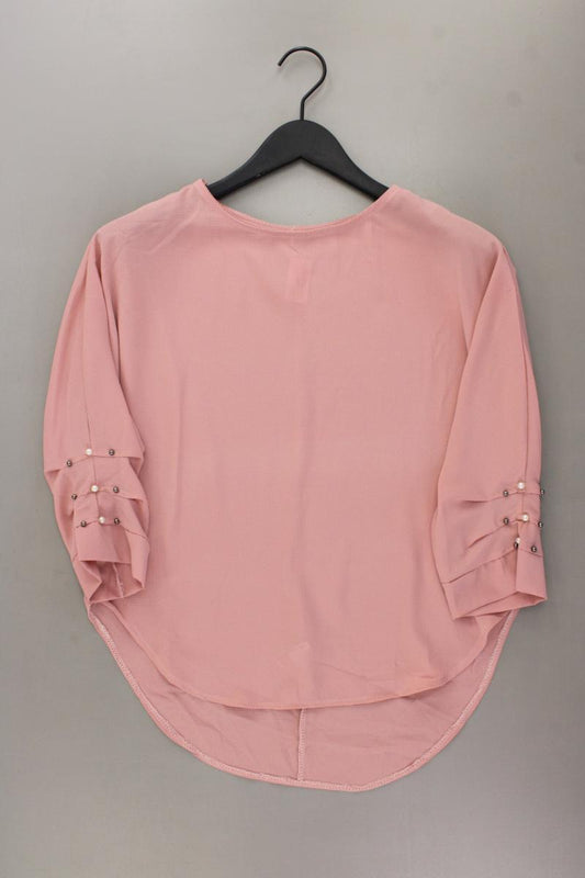 Regular Bluse Gr. M 3/4 Ärmel rosa aus Viskose
