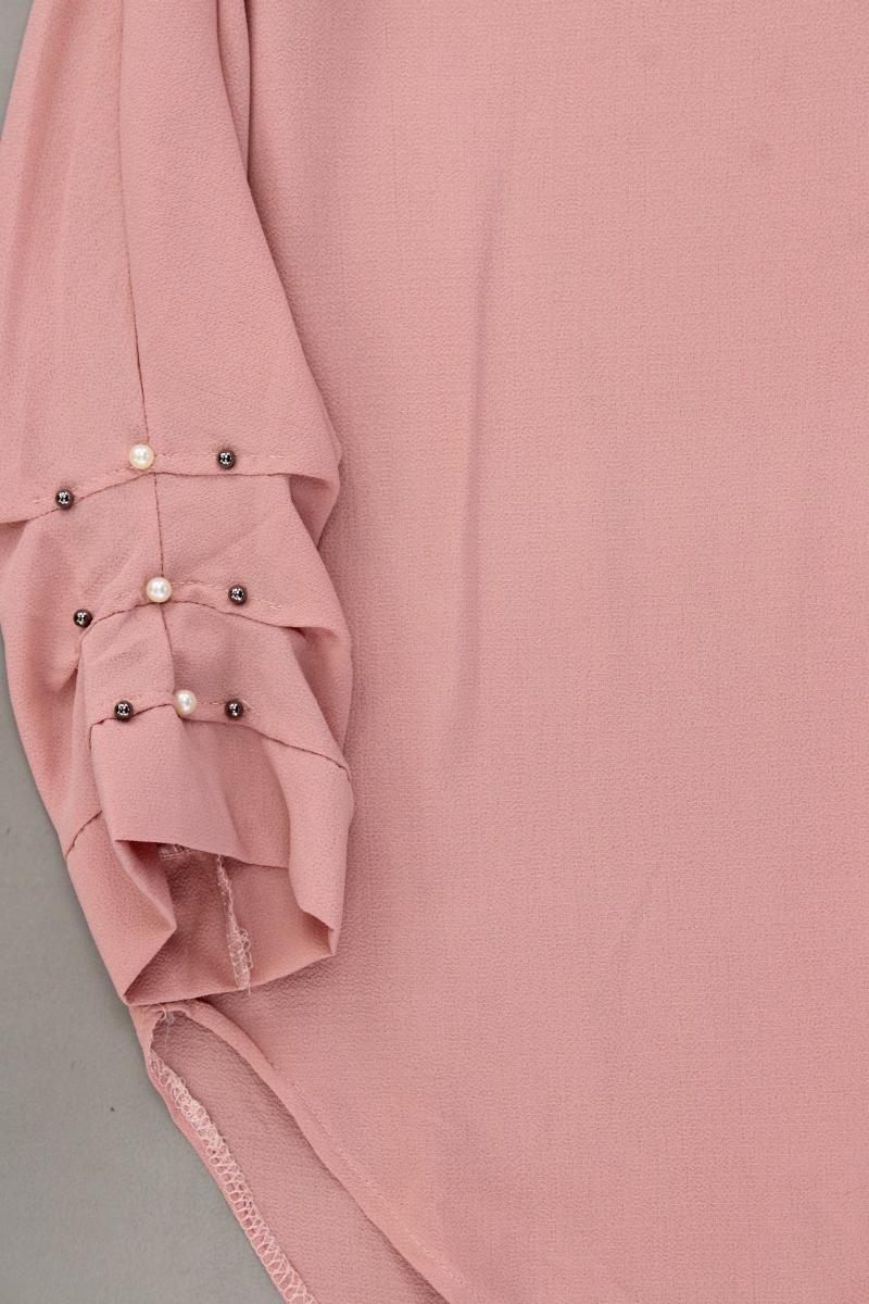 Regular Bluse Gr. M 3/4 Ärmel rosa aus Viskose