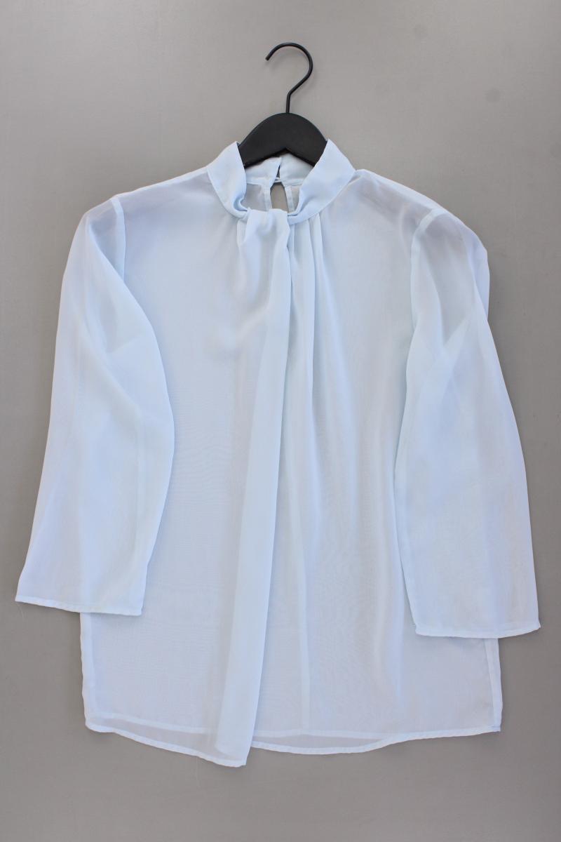 United Colors of Benetton Oversize-Bluse Gr. S 3/4 Ärmel blau aus Polyester