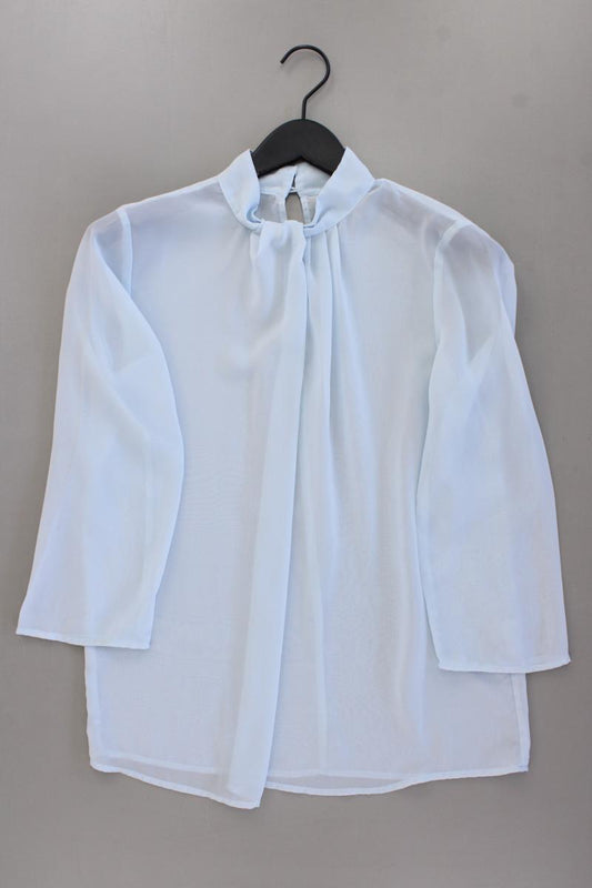 United Colors of Benetton Oversize-Bluse Gr. S 3/4 Ärmel blau aus Polyester