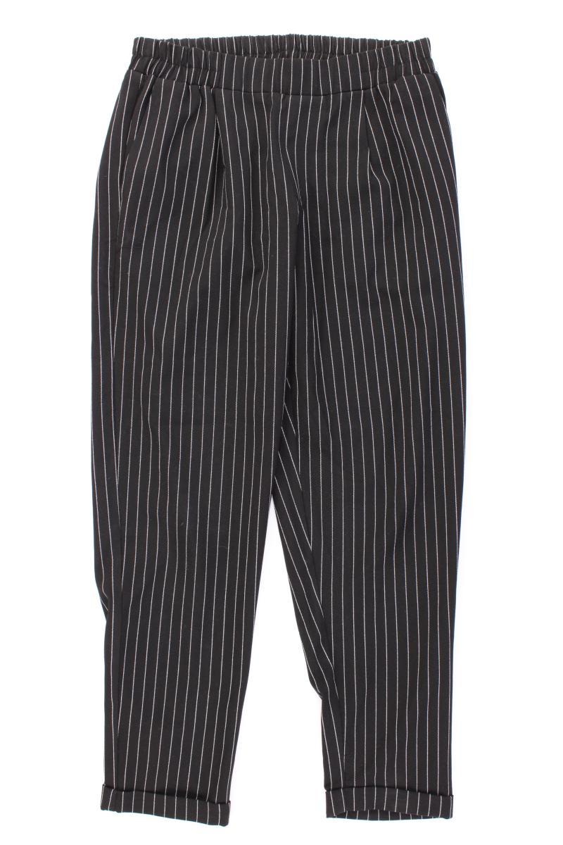 Tally Weijl Stoffhose Gr. 38 gestreift schwarz aus Polyester