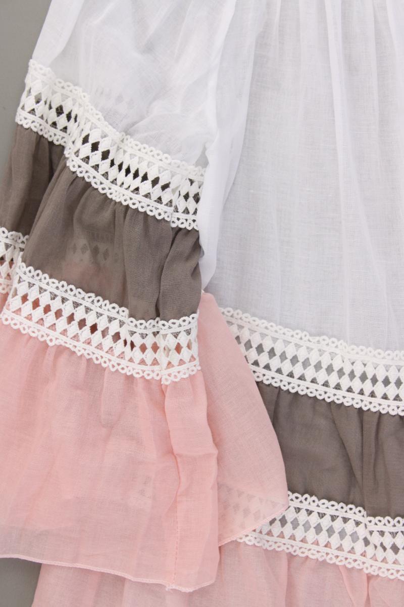 Classic Bluse Gr. OneSize neuwertig 3/4 Ärmel rosa aus Baumwolle