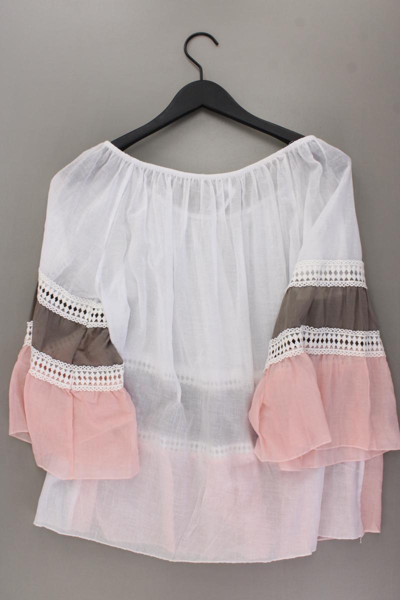 Classic Bluse Gr. OneSize neuwertig 3/4 Ärmel rosa aus Baumwolle