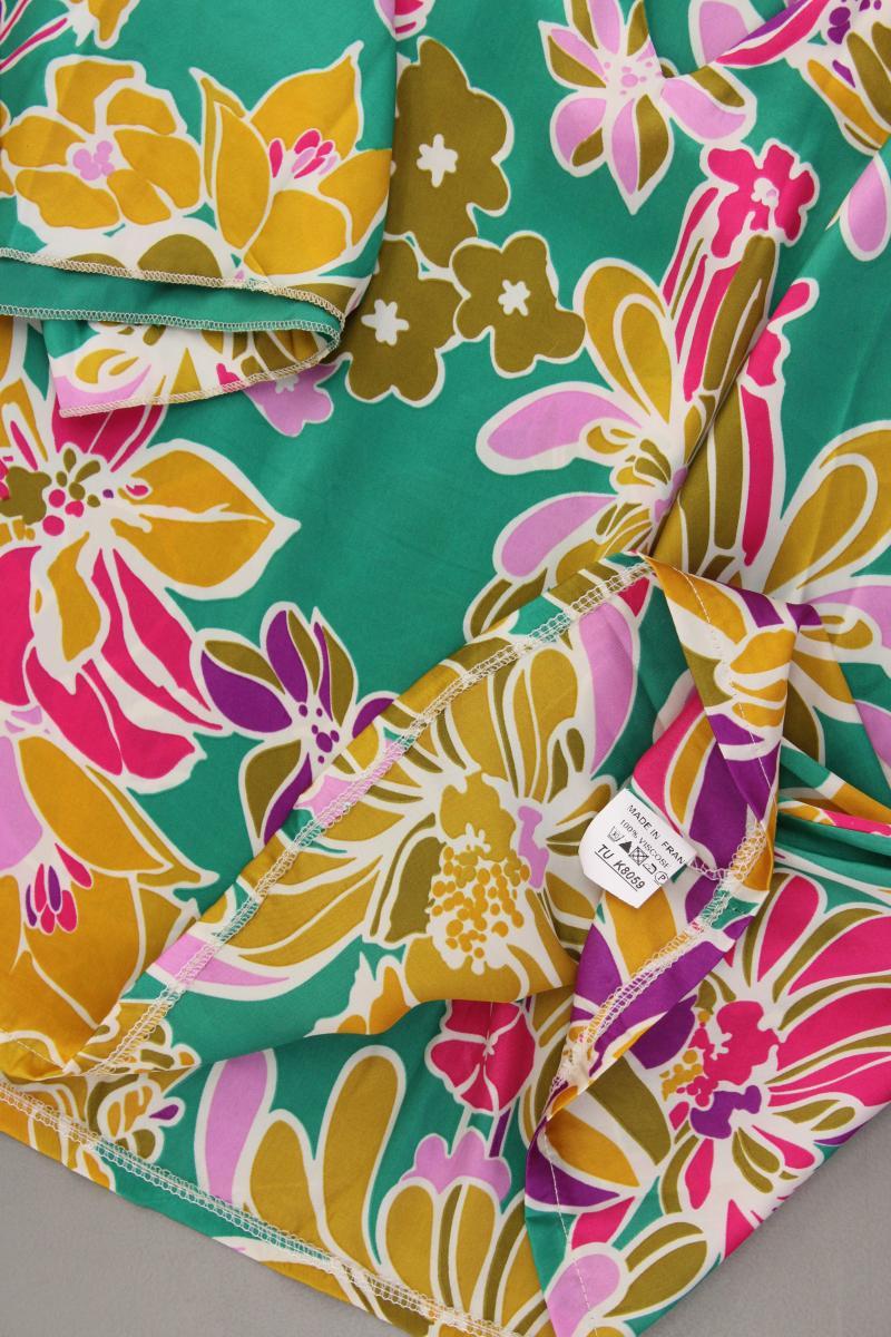 Classic Bluse Gr. OneSize 3/4 Ärmel mehrfarbig aus Viskose