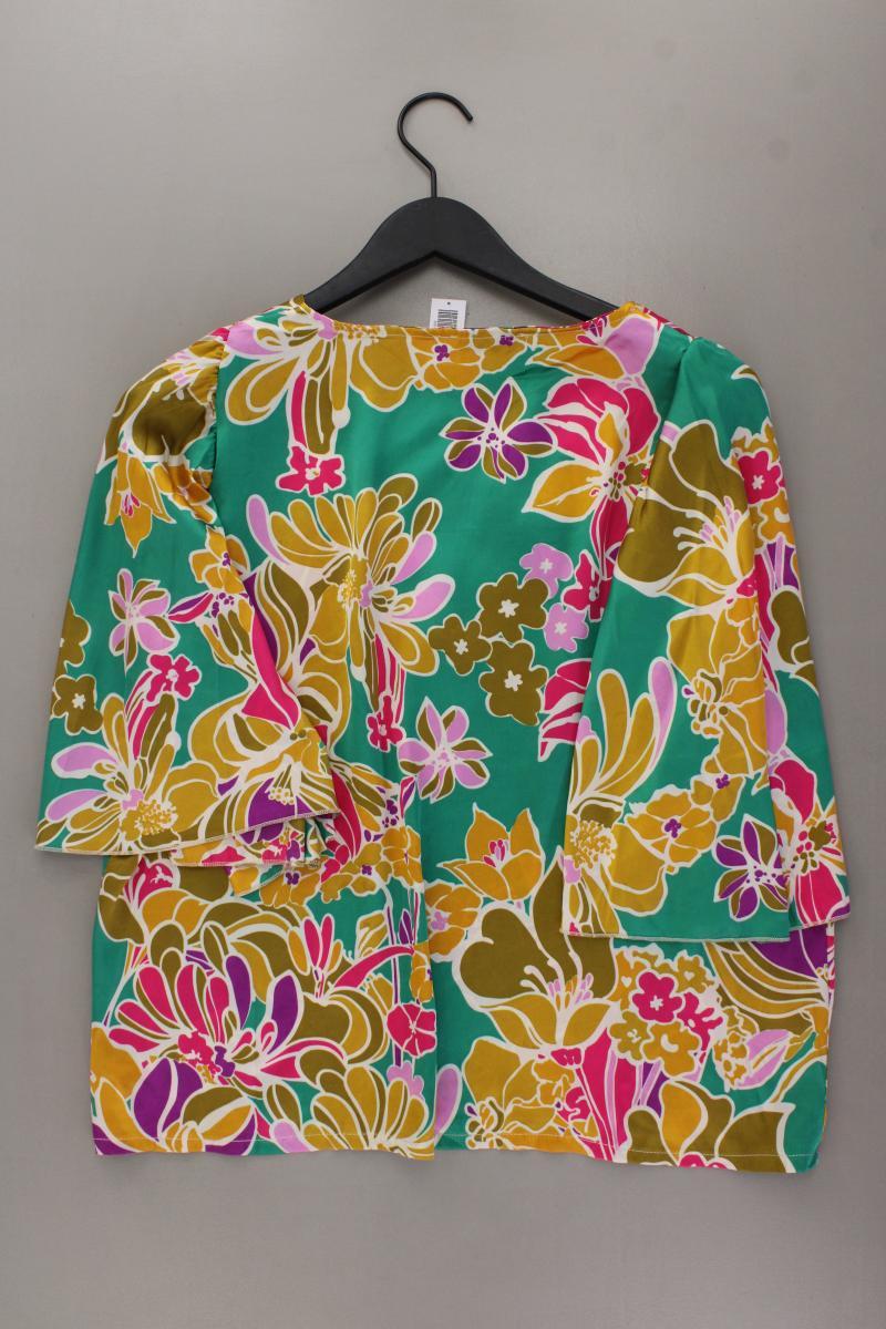 Classic Bluse Gr. OneSize 3/4 Ärmel mehrfarbig aus Viskose