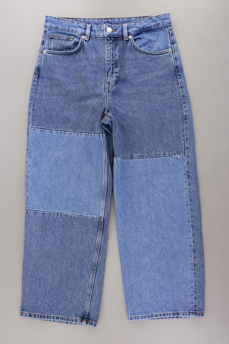 Monki 7/8 Jeans Gr. W28 blau aus Baumwolle