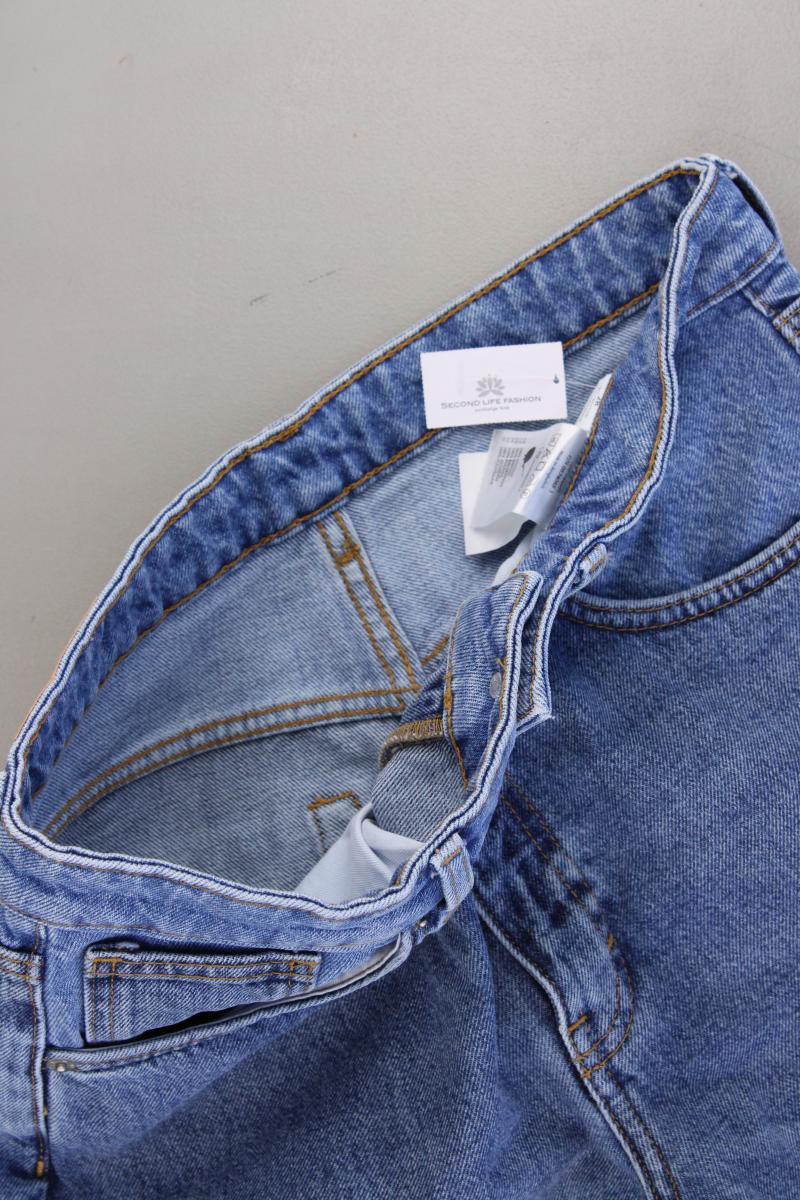 Monki 7/8 Jeans Gr. W28 blau aus Baumwolle