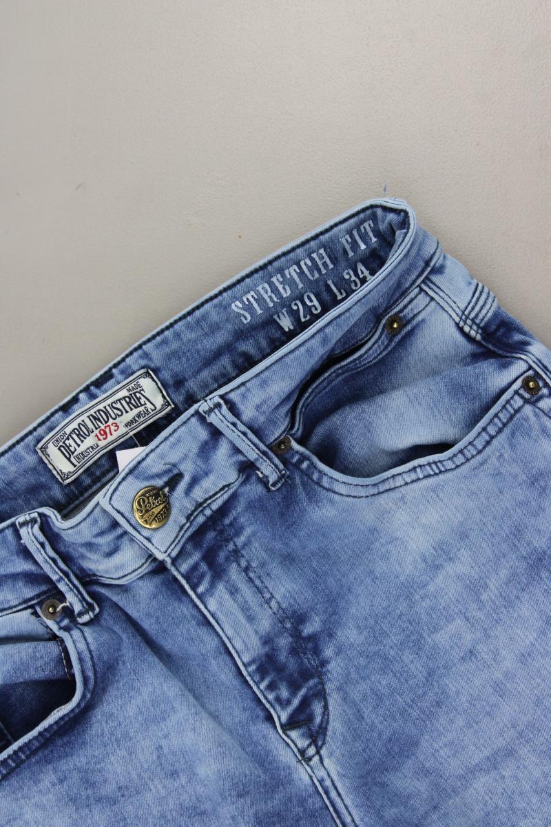 Petrol Industries Straight Jeans für Herren Gr. W29/L34 blau aus Baumwolle