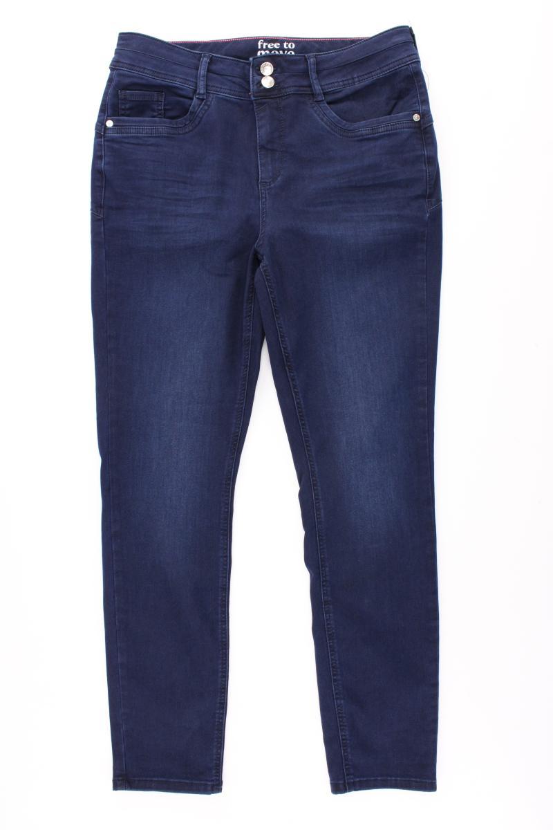 Street One Straight Jeans Gr. W32/L30 Modell York blau aus Baumwolle