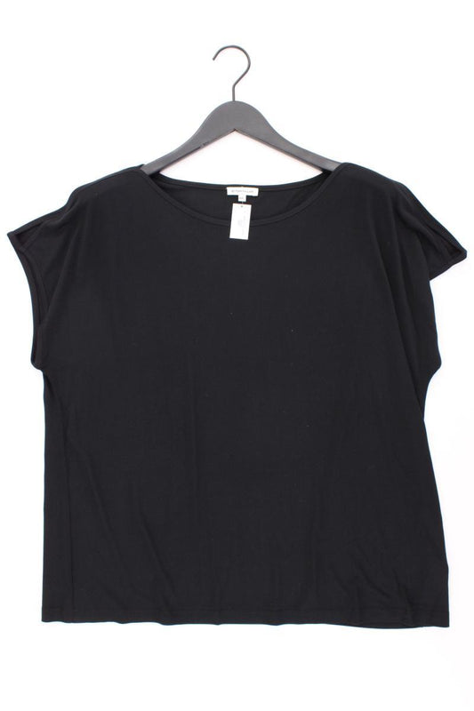 Tom Tailor T-Shirt Gr. XXL neuwertig Kurzarm schwarz aus Viskose