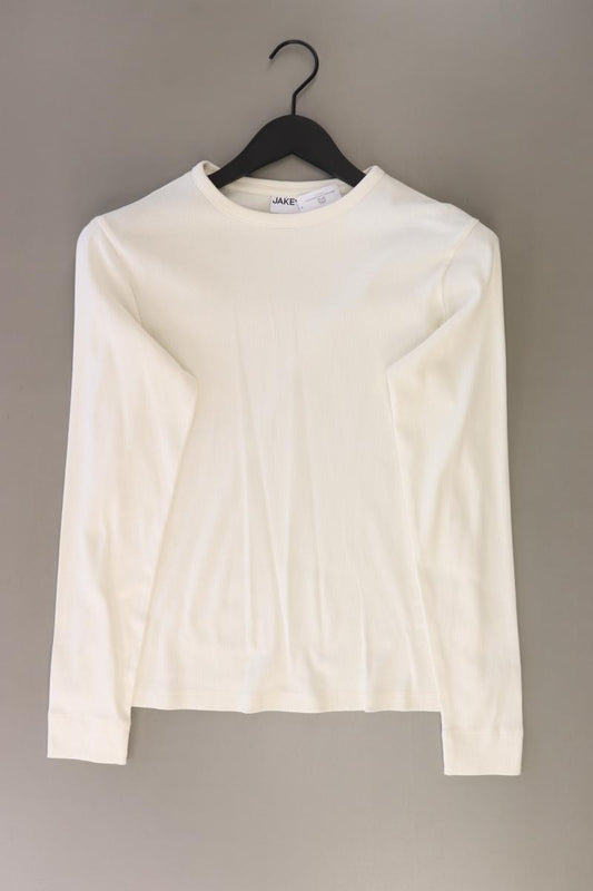 Jake*s Longsleeve-Shirt Gr. XL Langarm weiß aus Baumwolle