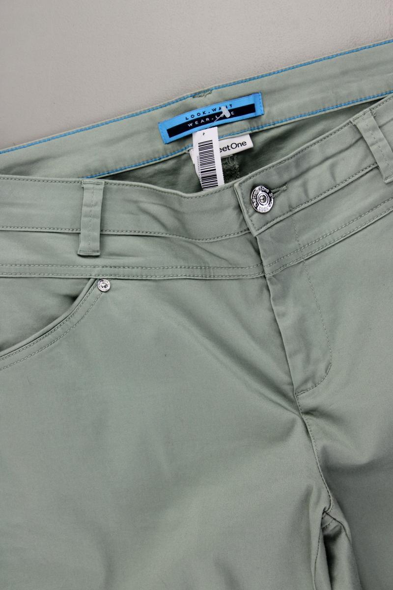 Street One Hose Gr. 42/L26 grün aus Baumwolle