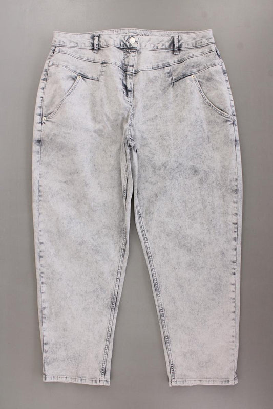 Lascana Regular Jeans Gr. 46 grau aus Baumwolle