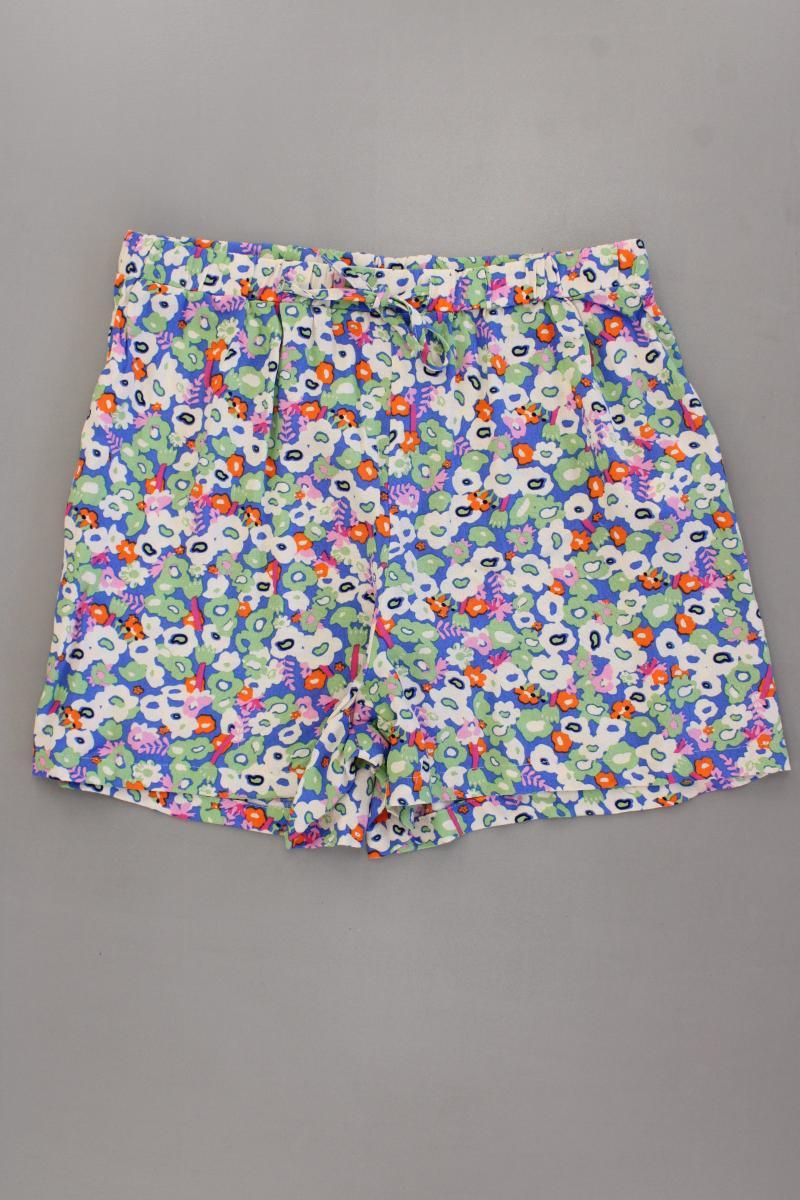 LC Waikiki Shorts Gr. 40 mit Blumenmuster mehrfarbig aus Viskose