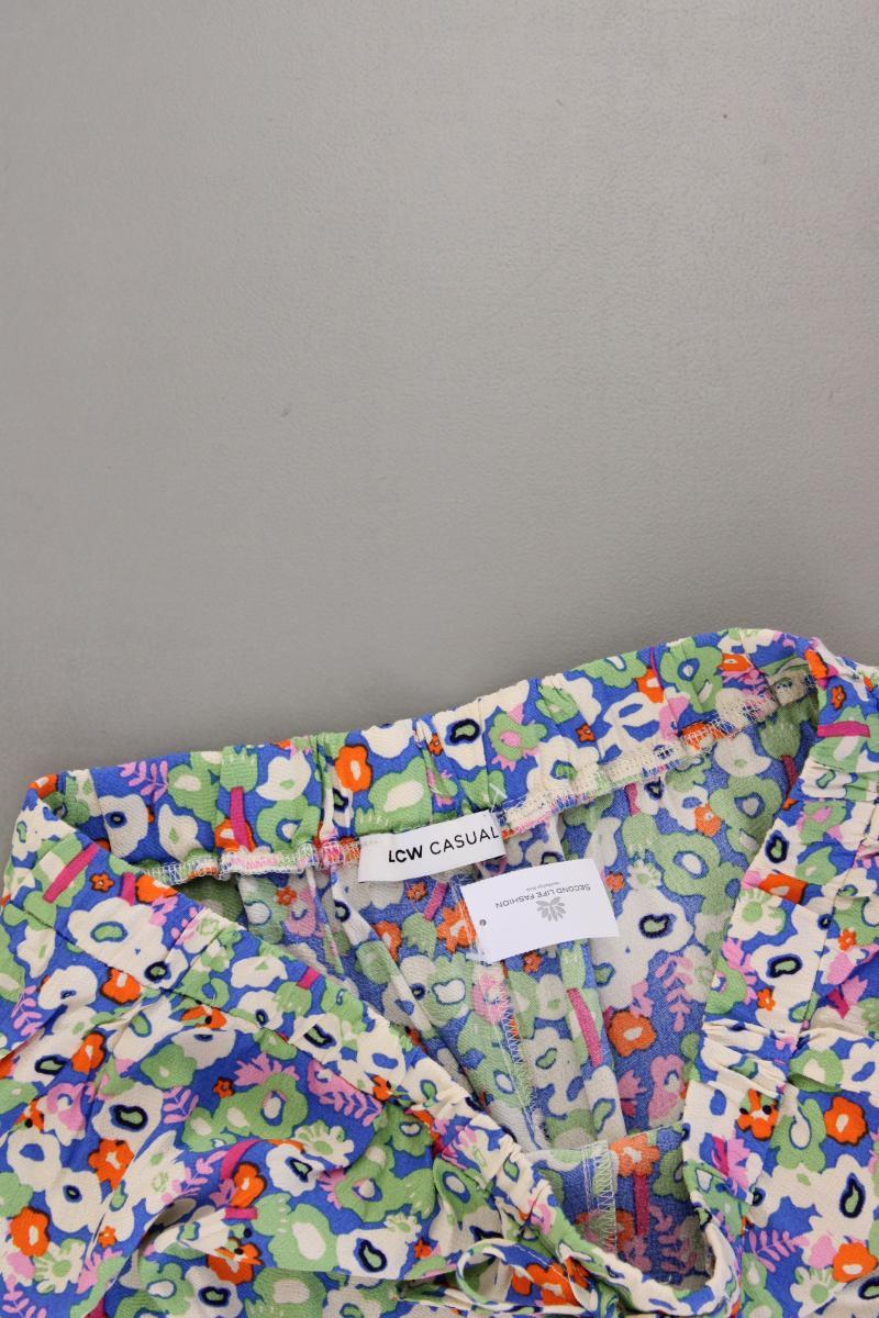 LC Waikiki Shorts Gr. 40 mit Blumenmuster mehrfarbig aus Viskose