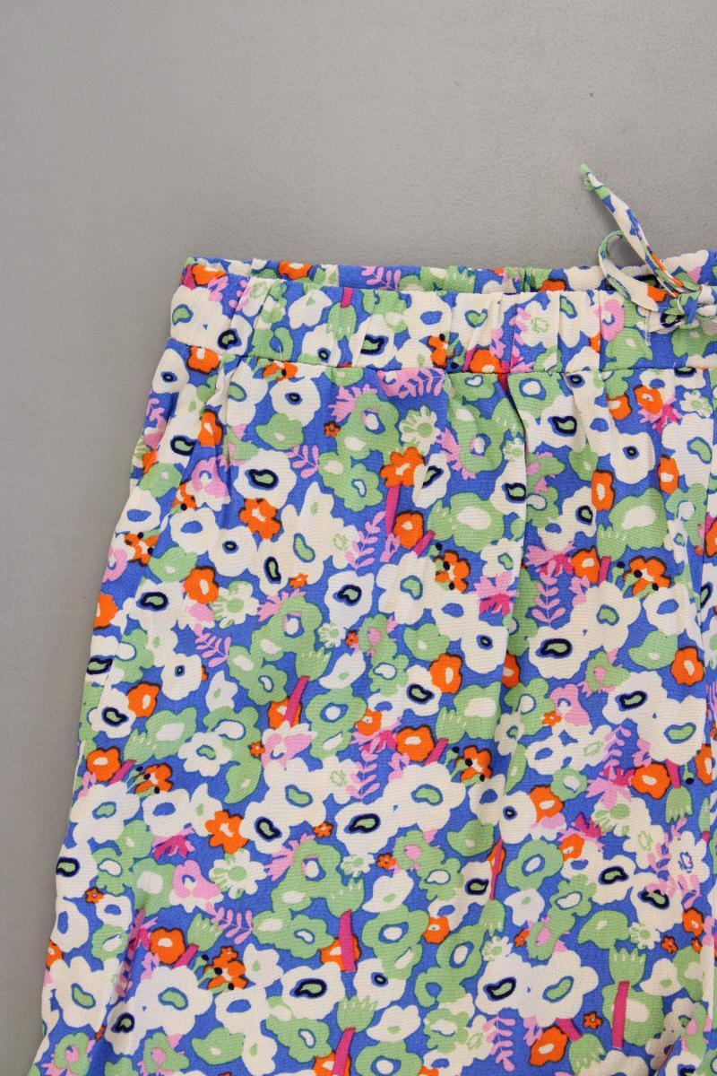 LC Waikiki Shorts Gr. 40 mit Blumenmuster mehrfarbig aus Viskose