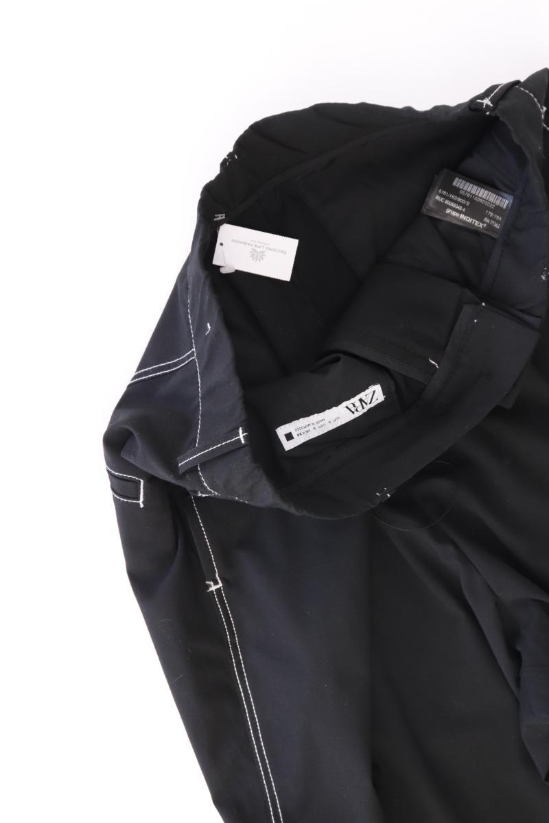 Zara Stoffhose Gr. S schwarz aus Polyester