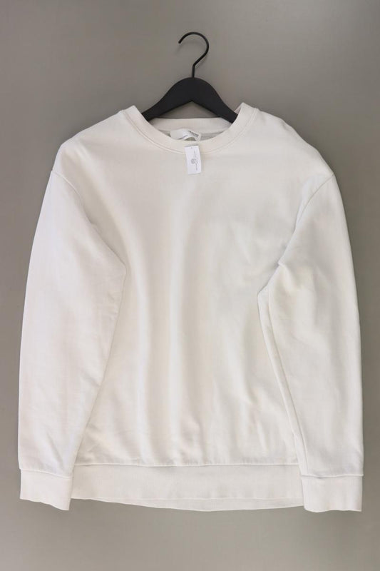 Selected Homme Langarmpullover für Herren Gr. L weiß aus Baumwolle