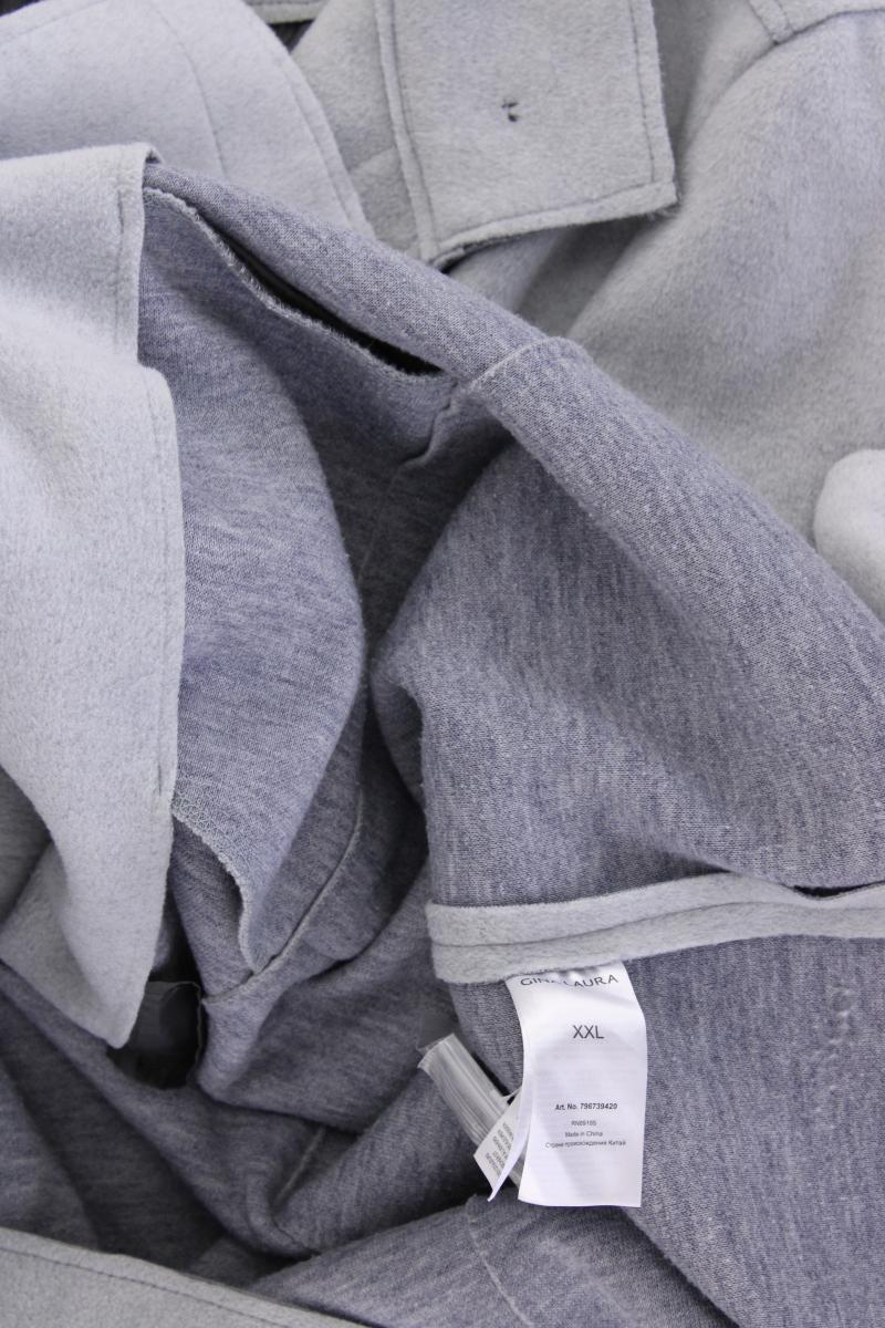 Gina Laura Classic Mantel Gr. XXL grau aus Polyester