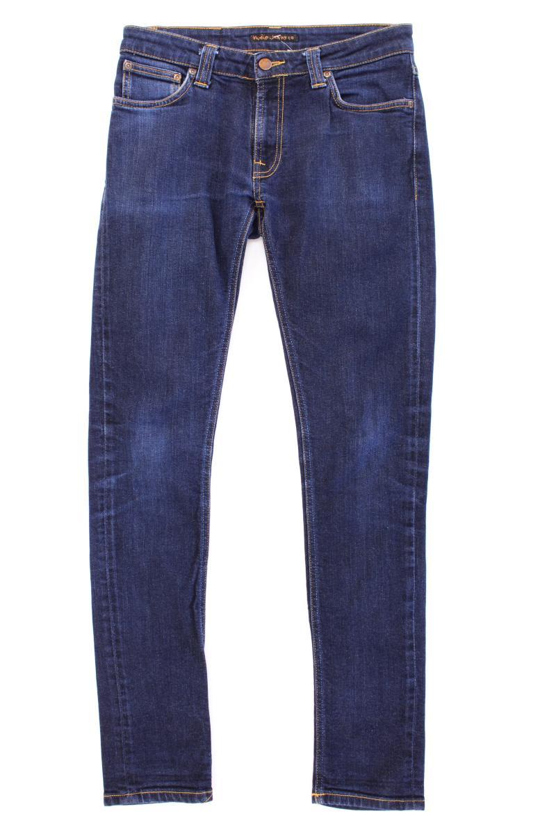 Nudie Jeans Skinny Jeans Gr. W29/L32 blau aus Baumwolle