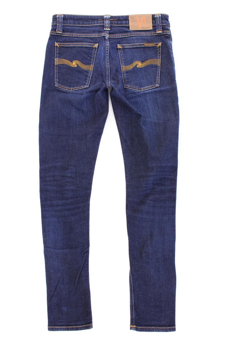 Nudie Jeans Skinny Jeans Gr. W29/L32 blau aus Baumwolle