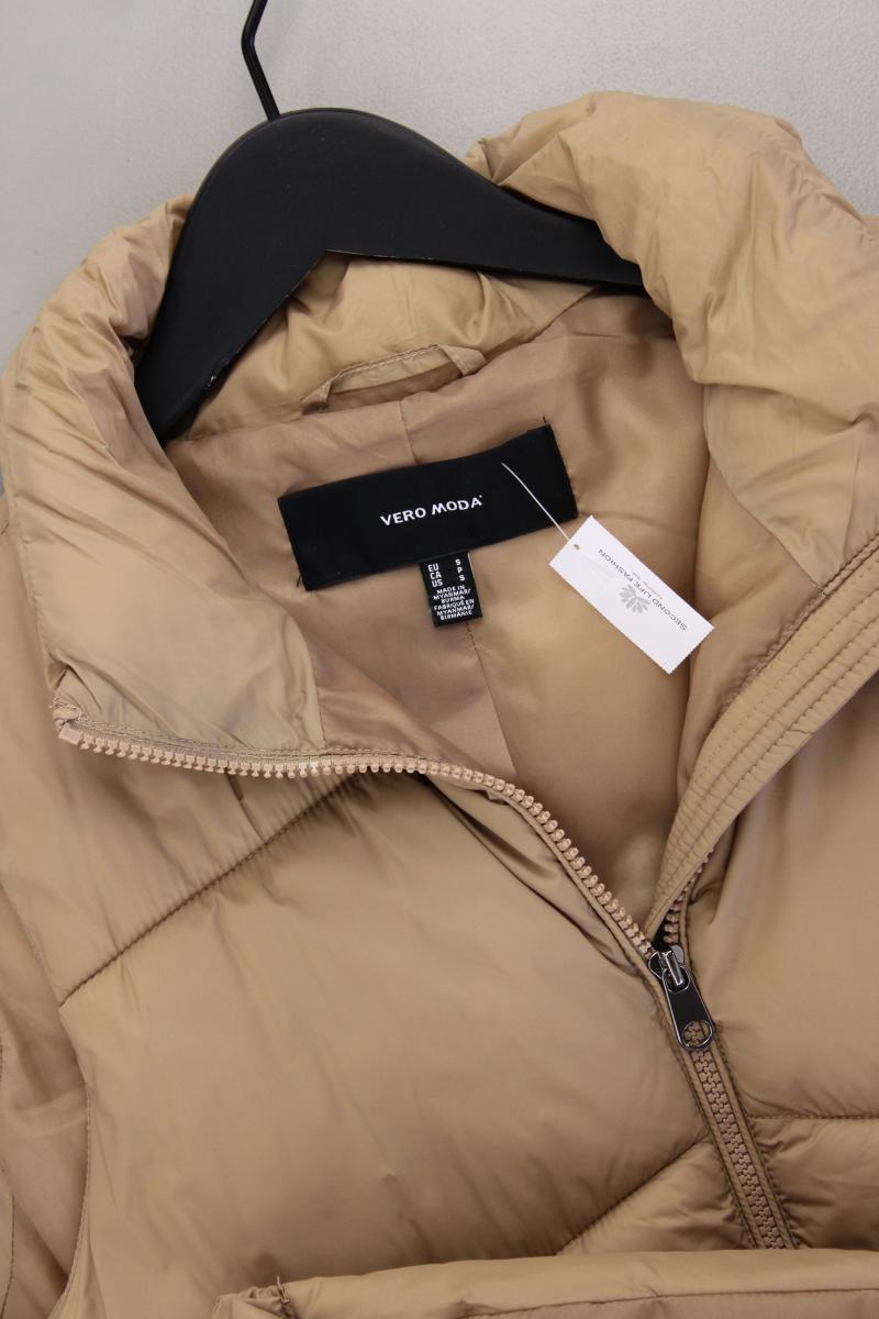 Vero Moda Weste Gr. S neuwertig braun aus Polyester