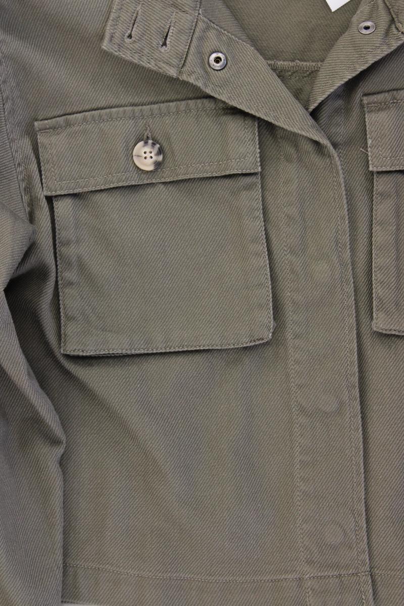 Vero Moda Übergangsjacke Gr. S neuwertig olivgrün aus Baumwolle